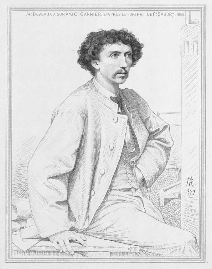 Paul Baudry - Ritratto di Charles Garnier